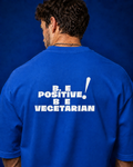 Blue Crafted "Be Positive Be Vegetarian" for live savers.